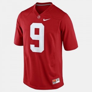 College Football #9 Red For Men Amari Cooper Alabama Crimson Tide Jersey