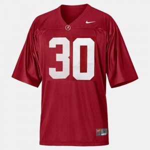 Dont'a Hightower Bama Jersey College Football #30 Mens Red
