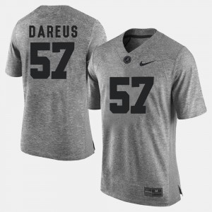 Marcell Dareus University of Alabama Jersey Gridiron Gray Limited #57 For Men's Gray
