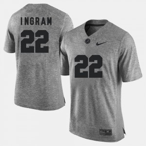 Gray For Men's #22 Gridiron Gray Limited Mark Ingram Bama Jersey