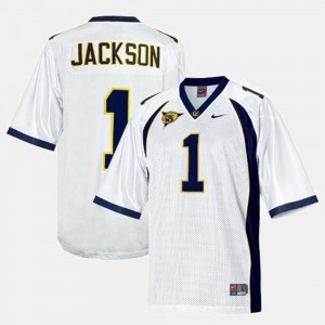 White Youth #1 College Football DeSean Jackson Golden Bears Jersey