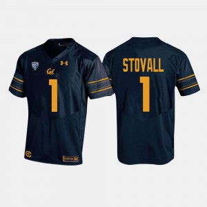 Melquise Stovall Cal Jersey Men College Football Navy #1
