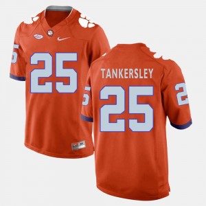 #25 Cordrea Tankersley Clemson Jersey Orange College Football For Men's