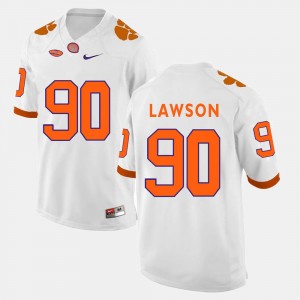 #90 White For Men College Football Shaq Lawson CFP Champs Jersey