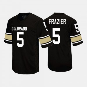#5 George Frazier University of Colorado Jersey Men Black College Football