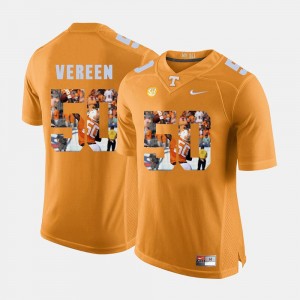 Pictorial Fashion Corey Vereen Vols Jersey Orange Mens #50