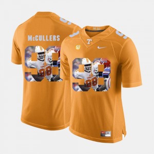 Orange Pictorial Fashion For Men #98 Daniel McCullers Tennessee Jersey