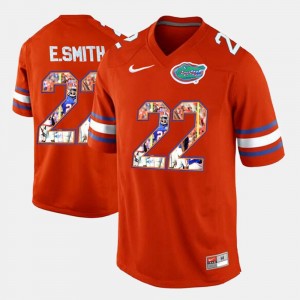 Mens College Football Orange Emmitt Smith Florida Gators Jersey #22