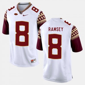 College Football Jalen Ramsey Florida State Jersey Mens #8 White