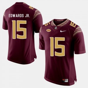 College Football Mens Mario Edwards Jr. Florida State Jersey Garnet #15
