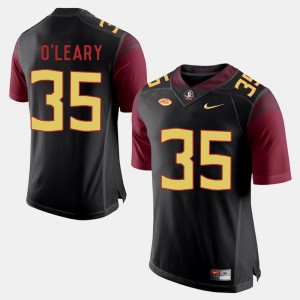 Black Nick O'Leary Florida State Jersey For Men's #35 College Football