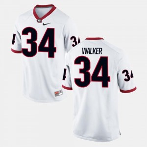 Herchel Walker UGA Jersey For Men Alumni Football Game #34 White