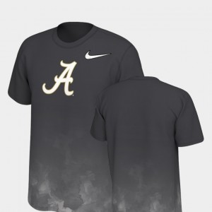 Team Issue Nike Anthracite For Men's University of Alabama T-Shirt 2018 College Football Playoff Bound