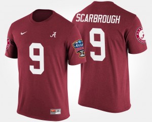 For Men's Bowl Game Crimson Sugar Bowl Bo Scarbrough Alabama Crimson Tide T-Shirt #9