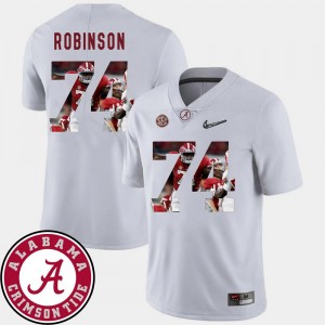 White For Men Pictorial Fashion #74 Football Cam Robinson Bama Jersey