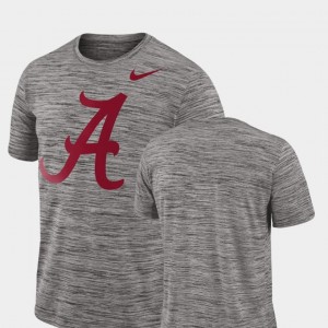 Mens Charcoal Performance Nike Alabama Crimson Tide T-Shirt 2018 Player Travel Legend