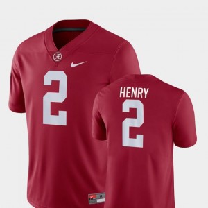 Game Derrick Henry Bama Jersey #2 Crimson Men College Football Nike