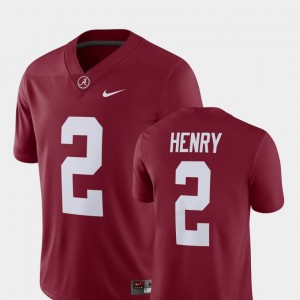 Derrick Henry Alabama Crimson Tide Jersey Crimson Player Nike #2 For Men's Alumni Football Game