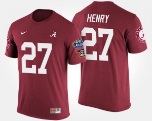 Bowl Game #27 Crimson Derrick Henry Bama T-Shirt Sugar Bowl Men