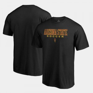 Black Arizona State Sun Devils T-Shirt Big & Tall Soccer Men True Sport