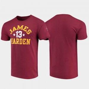 Mens College Basketball #13 Original Retro Brand College Alumni Basketball James Harden Sun Devils T-Shirt Maroon