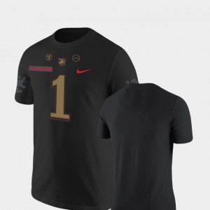 Men's Rivalry USMA T-Shirt Big Red One Nike Black
