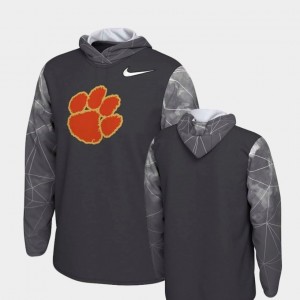 For Men Clemson University Hoodie 2018 College Football Playoff Bound Team Issue Nike Anthracite