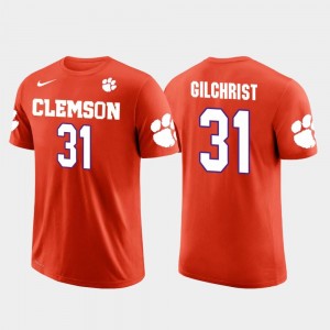 For Men #31 Orange Oakland Raiders Football Future Stars Marcus Gilchrist Clemson National Championship T-Shirt