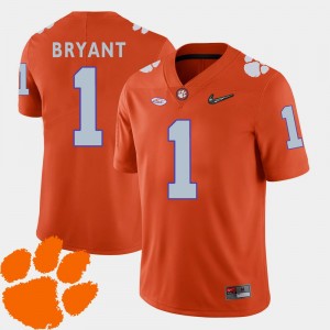 Martavis Bryant Clemson Jersey #1 2018 ACC College Football Orange For Men