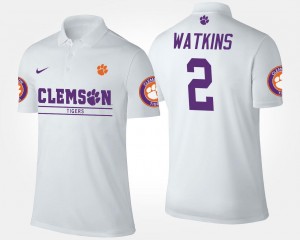 Sammy Watkins CFP Champs Polo #2 Name and Number White Men