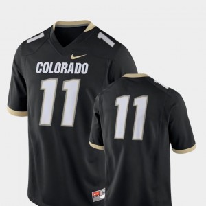2018 Game Nike #11 For Men College Football Colorado Buffaloes Jersey Black