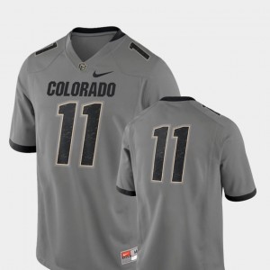 #11 Buffaloes Jersey 2018 Game Nike College Football For Men Gray