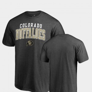 Mens Fanatics Branded Square Up Heathered Charcoal Colorado Buffaloes T-Shirt