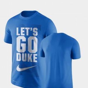 Duke T-Shirt Legend Franchise Men's Royal Performance Nike