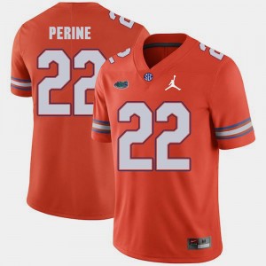 #22 Replica 2018 Game Orange Men's Jordan Brand Lamical Perine University of Florida Jersey