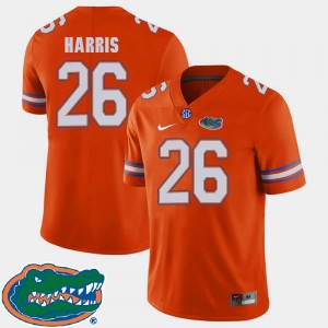Mens College Football 2018 SEC Orange #26 Marcell Harris Florida Jersey