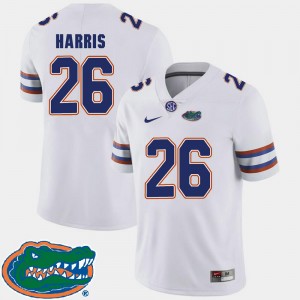 2018 SEC White Men Marcell Harris Florida Jersey #26 College Football