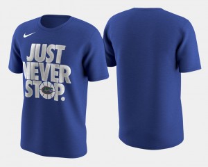 March Madness Selection Sunday Florida T-Shirt Basketball Tournament Just Never Stop Royal Men's