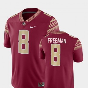 Game College Football Nike Devonta Freeman Seminoles Jersey Garnet For Men's #8