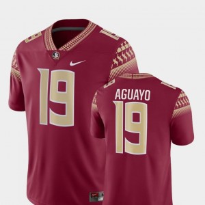 Roberto Aguayo Seminoles Jersey #19 College Football Nike Men's Garnet Game