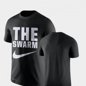 Legend Franchise Men Performance Nike Black Iowa Hawkeyes T-Shirt