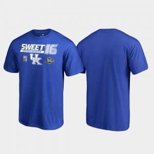 University of Kentucky T-Shirt Mens Sweet 16 Backdoor Royal March Madness 2019 NCAA Basketball Tournament