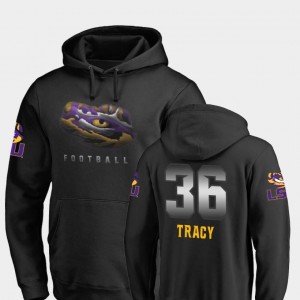 Black Cole Tracy LSU Hoodie Fanatics Branded Football Men Midnight Mascot #36