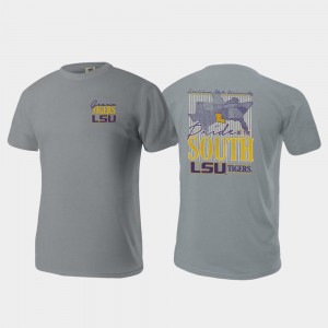 Comfort Colors Tigers T-Shirt Pride of the South Men's Gray