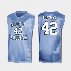 Royal Special College Basketball March Madness #42 Brandon Huffman UNC Jersey Mens