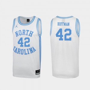 White Men March Madness Brandon Huffman North Carolina Jersey #42 Special College Basketball