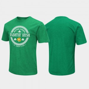 Kelly Green UND T-Shirt Colosseum Lucky For Men's St. Patrick's Day