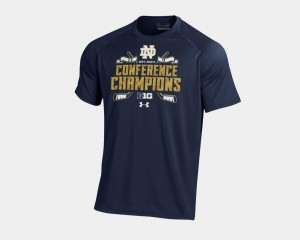 Notre Dame T-Shirt 2018 Hockey Conference Champions Navy Men Big Ten