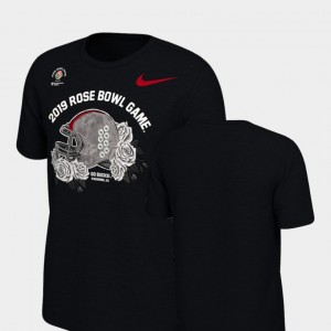 Black OSU T-Shirt 2019 Rose Bowl Bound For Men's Helmet Nike