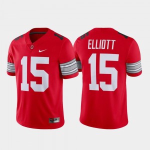 Scarlet Ezekiel Elliott Ohio State Jersey Alumni Football Game Player Nike For Men's #15